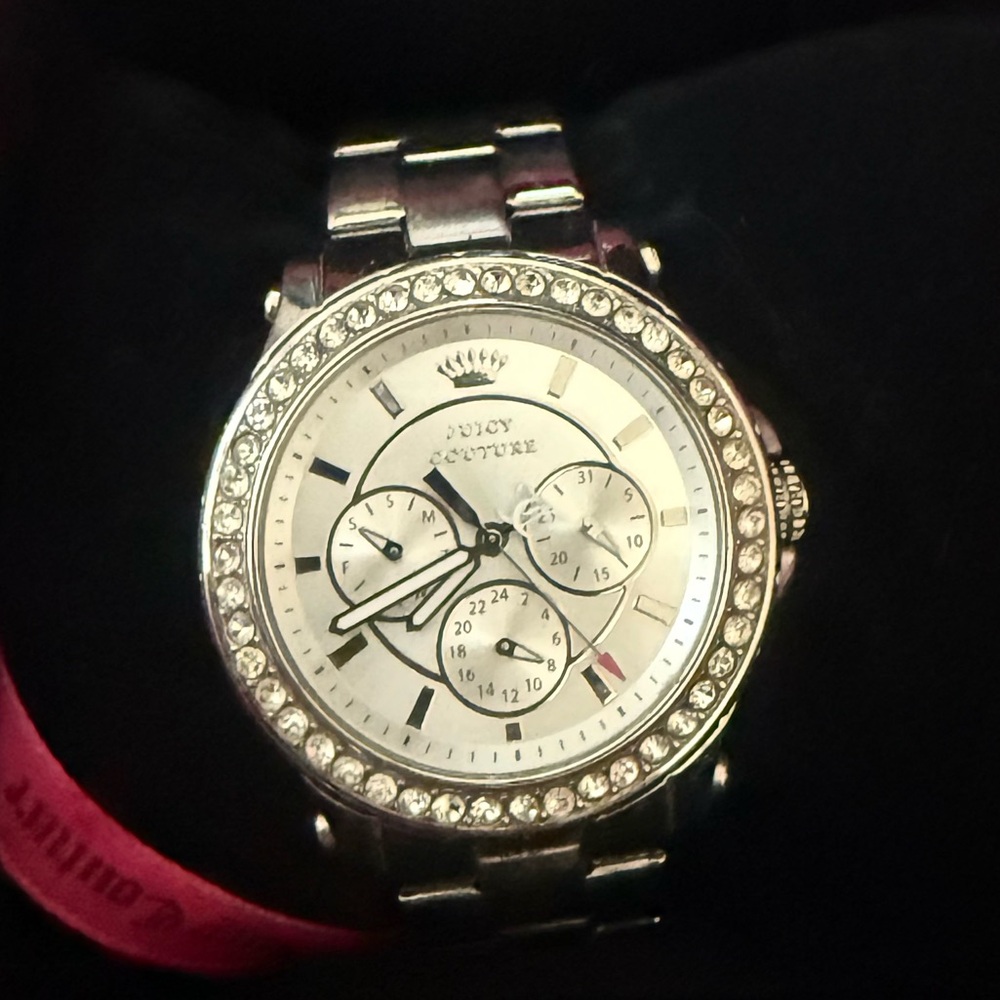 Juicy Couture watch in box with instructions